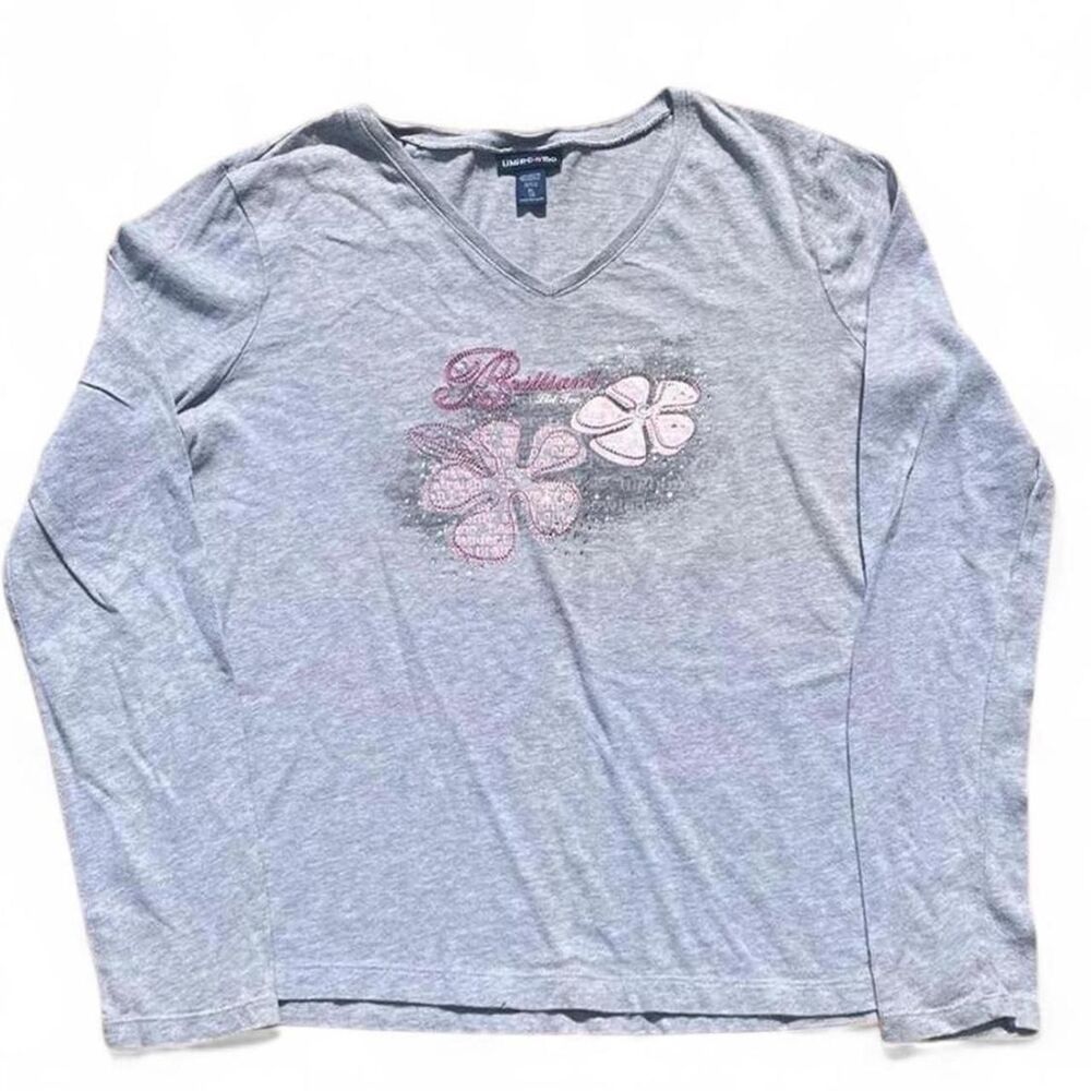 Limited-too Women's Grey Shirt